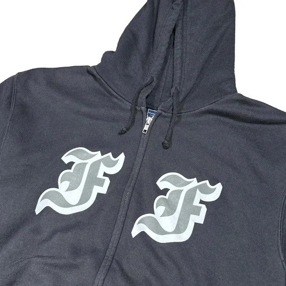 Vintage Y2K Foo Fighters In Your Honor 2005 Full Zip Hoodie Mens Large - Picture 2 of 9